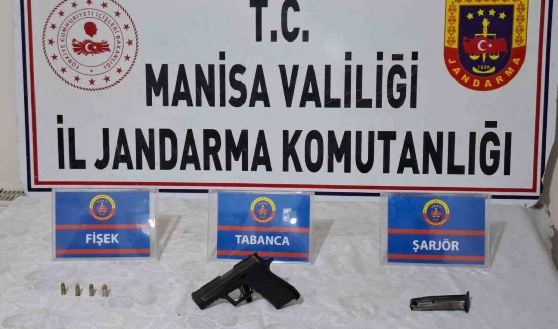 Manisa’nın Salihli ilçesinde jandarma ekiplerinin şüphe üzerine arama yaptığı şüpheliden,