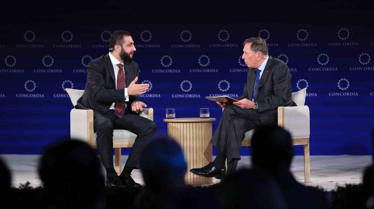 Suriye Devlet Başkanı Ahmed eş-Şara, Concordia Zirvesi’nde ABD’nin eski Merkezi