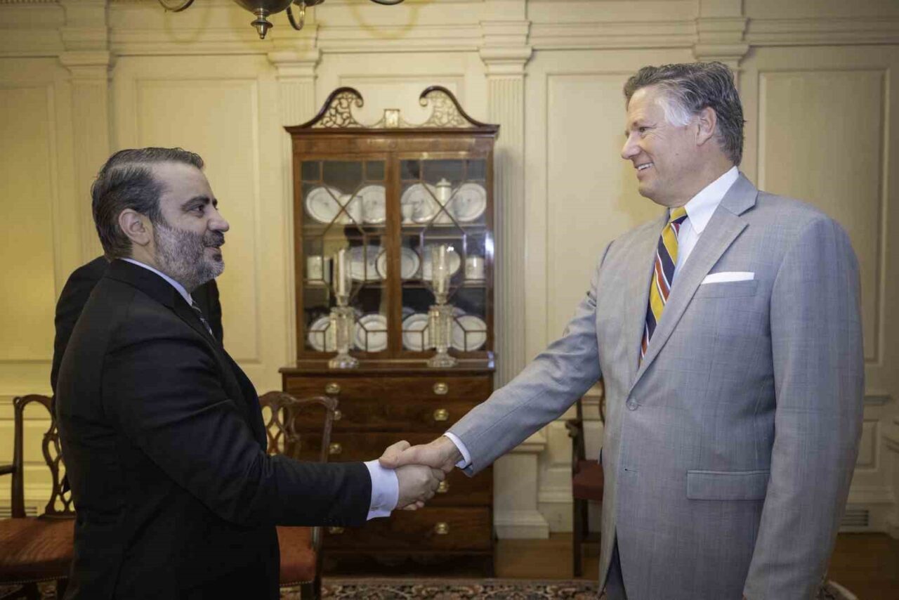 Suriye Dışişleri Bakanı Esad Hasan Şeybani, resmi ziyaret kapsamında geldiği