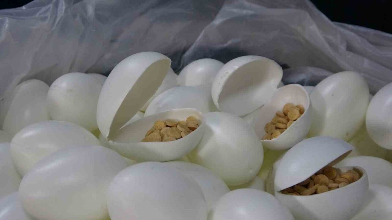 Mersin polisinin düzenlediği operasyonda ele geçirilen 3 milyon 542 bin