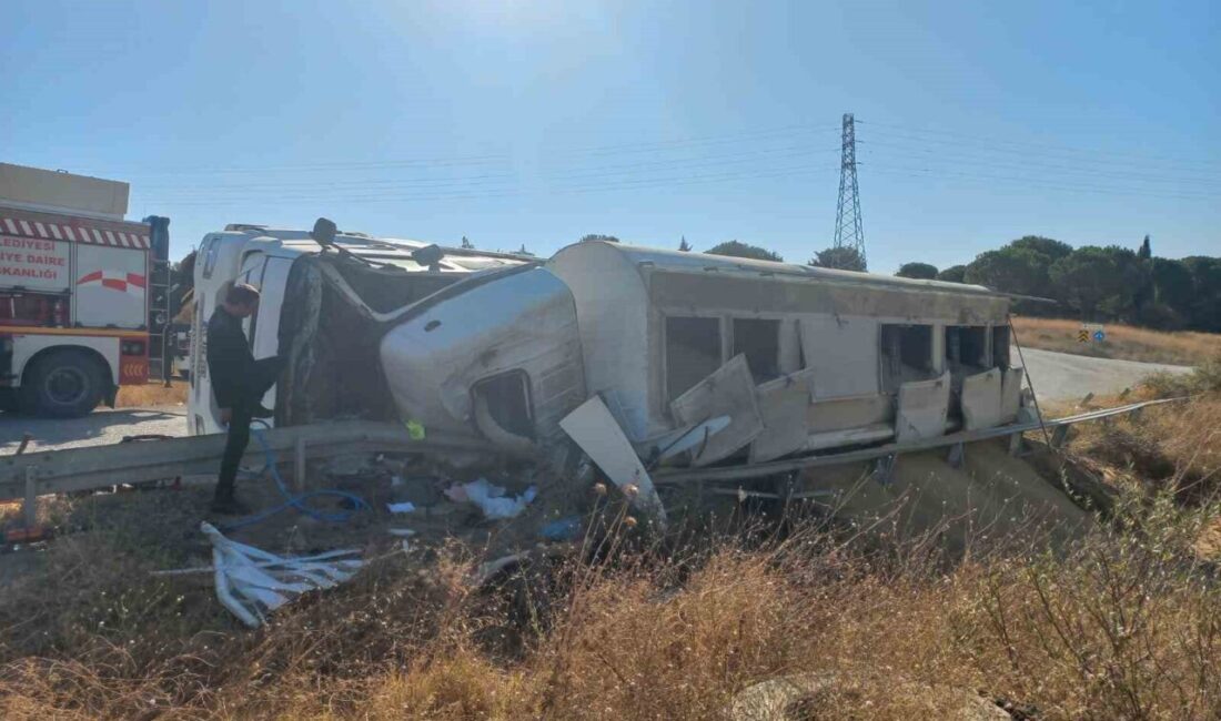 Balıkesir’in Susurluk ilçesi Yeniköy Mahallesi girişinde meydana gelen tek taraflı
