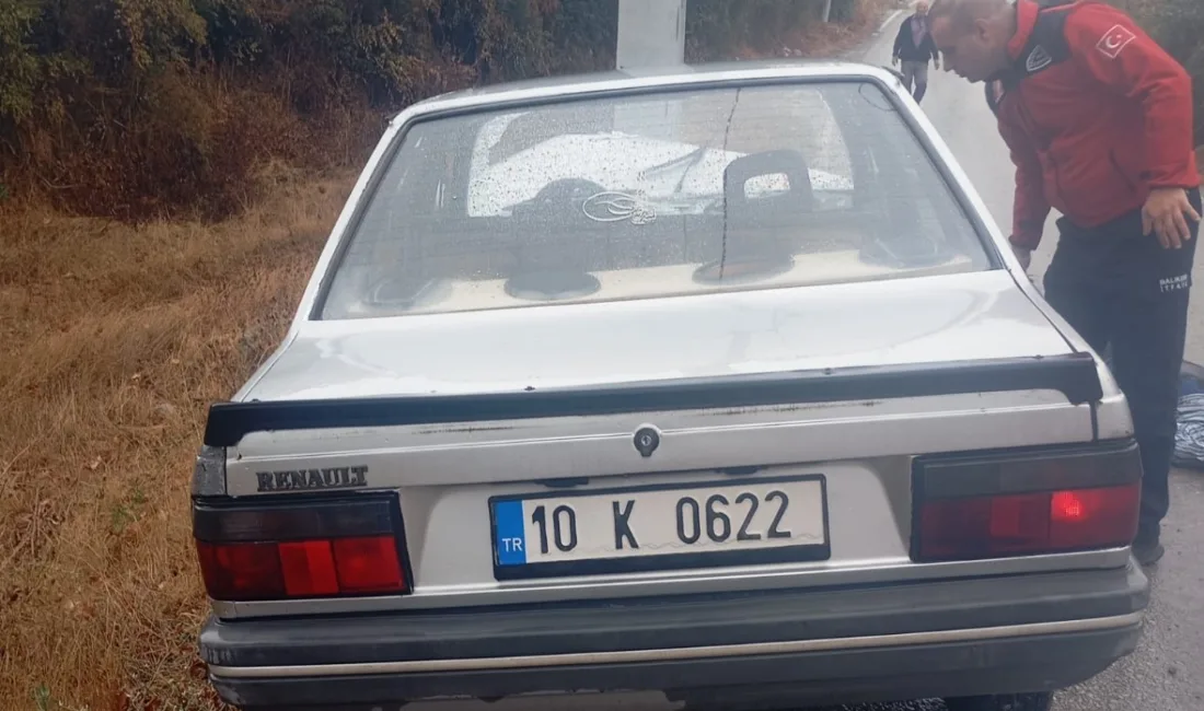 Balıkesir’in Susurluk ilçesi Buzağılık Mahallesi’nde meydana gelen trafik kazasında 1