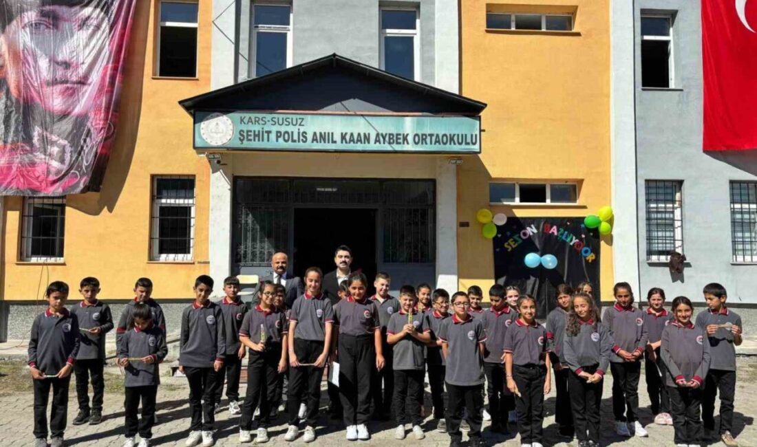 2025-2026 Eğitim-Öğretim Yılı İlköğretim Haftası Susuz’da düzenlenen programla kutlandı. Kars’ın