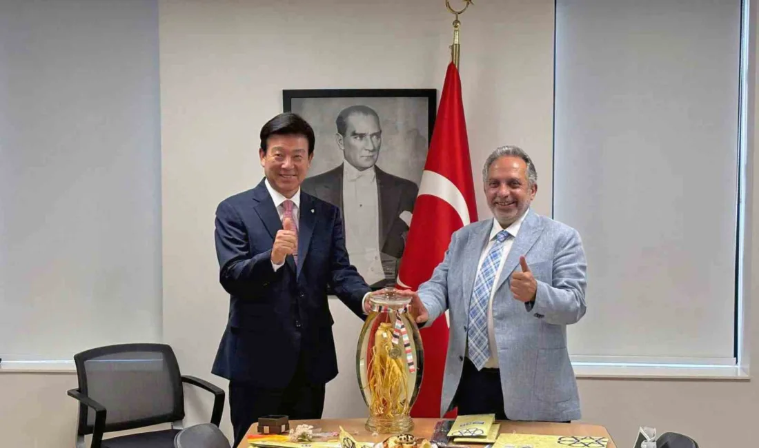 Kayseri heyeti; Güney Kore’de bulunan kardeş şehir Geumsan’a ziyarette bulundu.