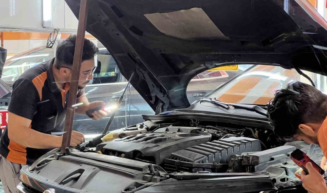 Konya’da otomobil almak isteyen bir kişi, 2 parça değişen olarak