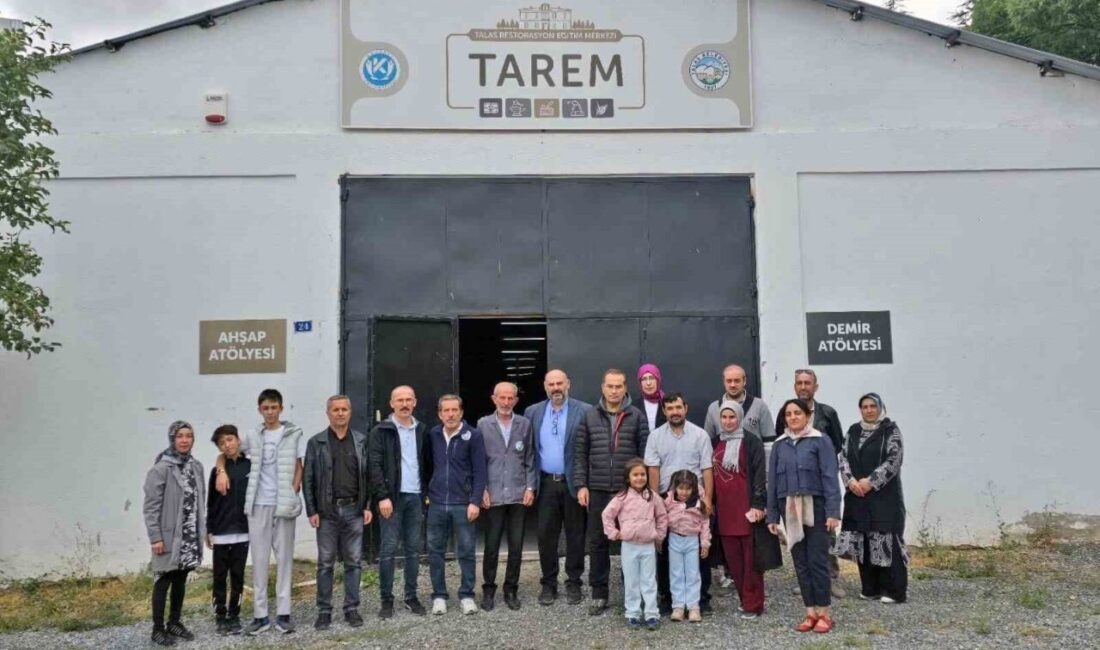 Talas Belediyesi tarafından restore edilerek kültürel ve eğitim hayatına kazandırılan