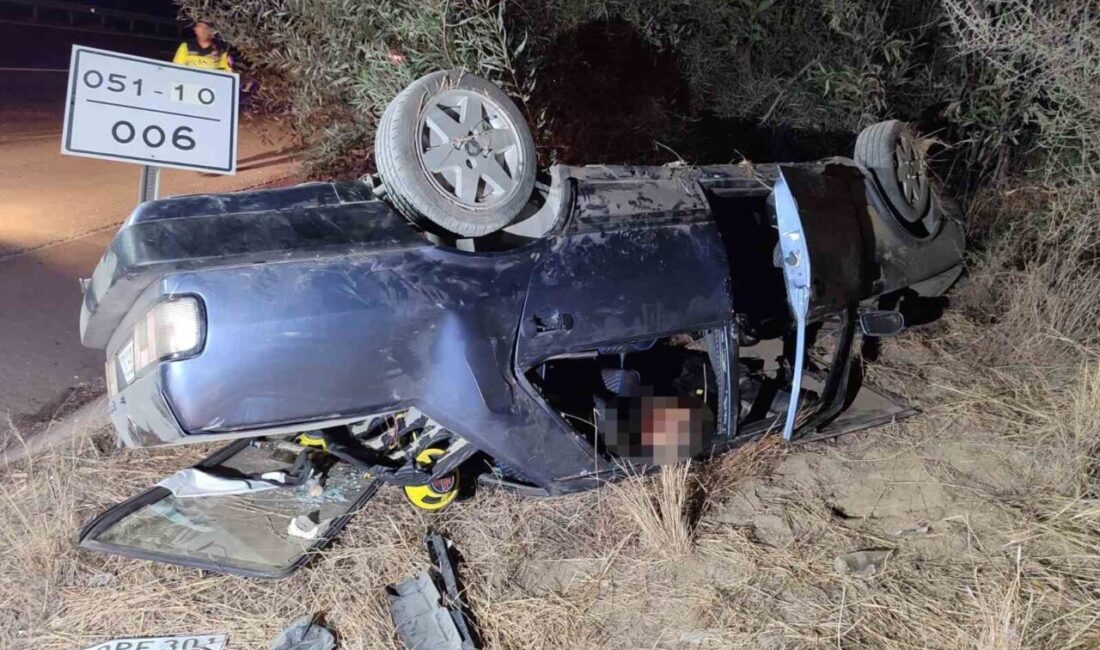 Mersin’in Tarsus ilçesinde meydana gelen trafik kazasında 1 kişi öldü,