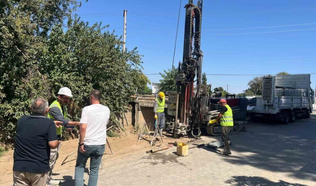 Yoğun yağışlarda taşkın riski oluşturan Kocadere Köprüsü’nde zemin etüdü ve