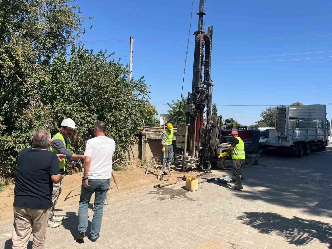 Yoğun yağışlarda taşkın riski oluşturan Kocadere Köprüsü’nde zemin etüdü ve