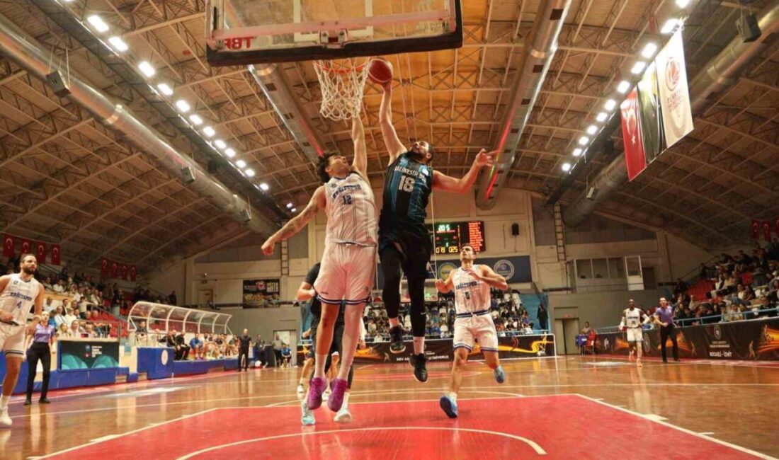 Türkiye Basketbol Ligi’nin 2. haftasında Kocaeli Büyükşehir Belediye Kağıtspor sahasında