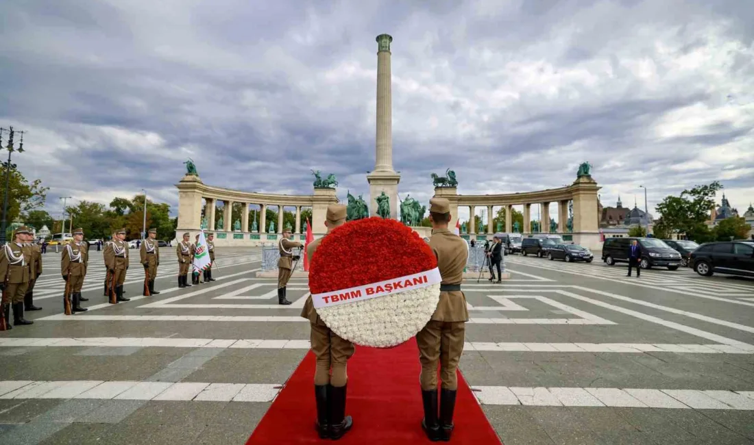 TBMM Başkanı Numan Kurtulmuş, resmi ziyaret gerçekleştirdiği Macaristan’ın başkenti Budapeşte’de,