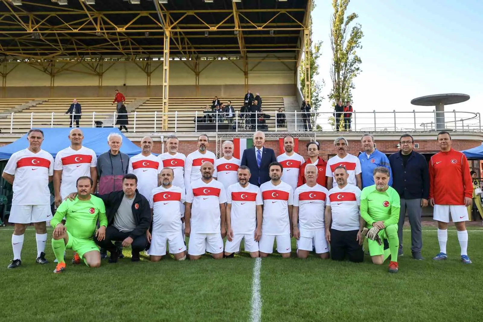 TBMM Başkanı Numan Kurtulmuş, TBMM Parlamenterler Spor Kulübü ile Macaristan