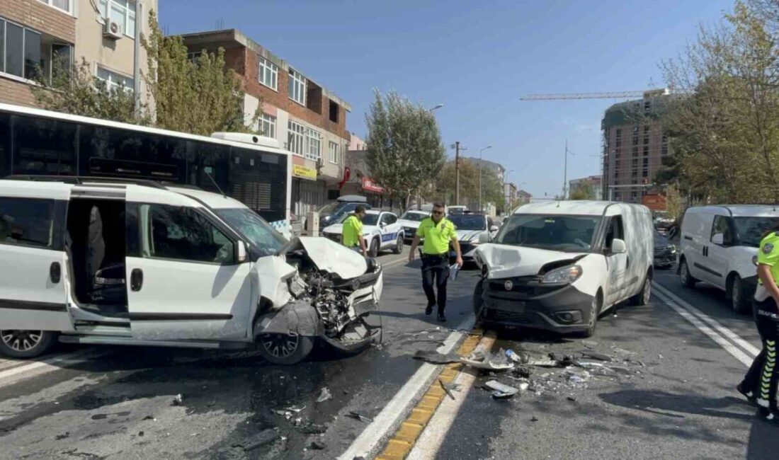 Tekirdağ Çorlu’da ters yöne giren aracın karşı yönden gelen araçla