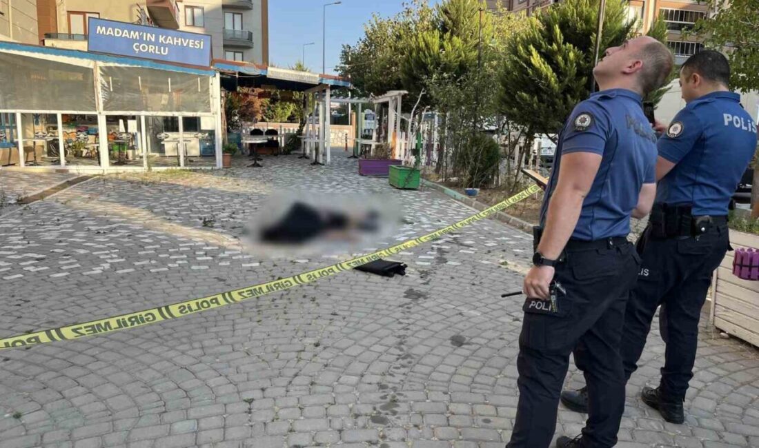 Tekirdağ Çorlu’da bir rezidansın 7. katından düşen 36 yaşındaki genç