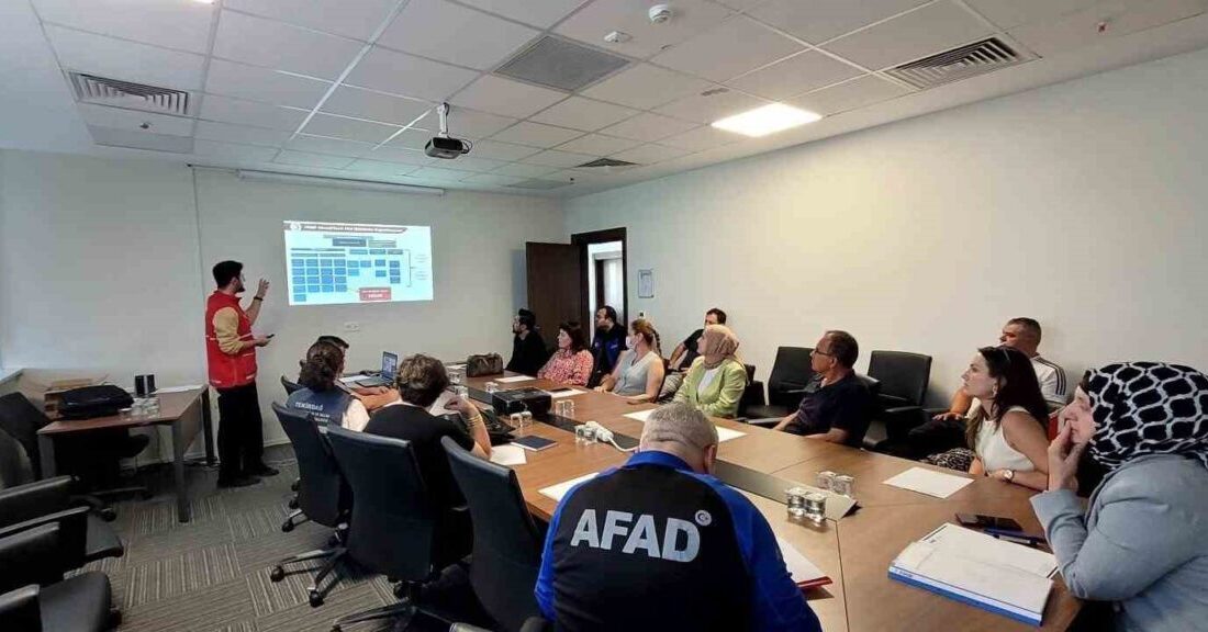 Tekirdağ’da Afet Beslenme Grubu, 2025 yılı içerisinde yapılacak bölgesel ve