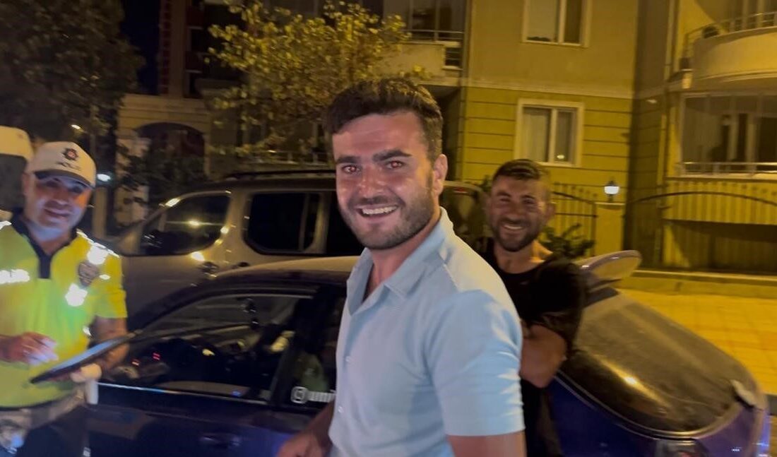 Tekirdağ Çorlu’da uygulama esnasında ‘dur’ ihtarına uymayan alkollü sürücü kovalamaca