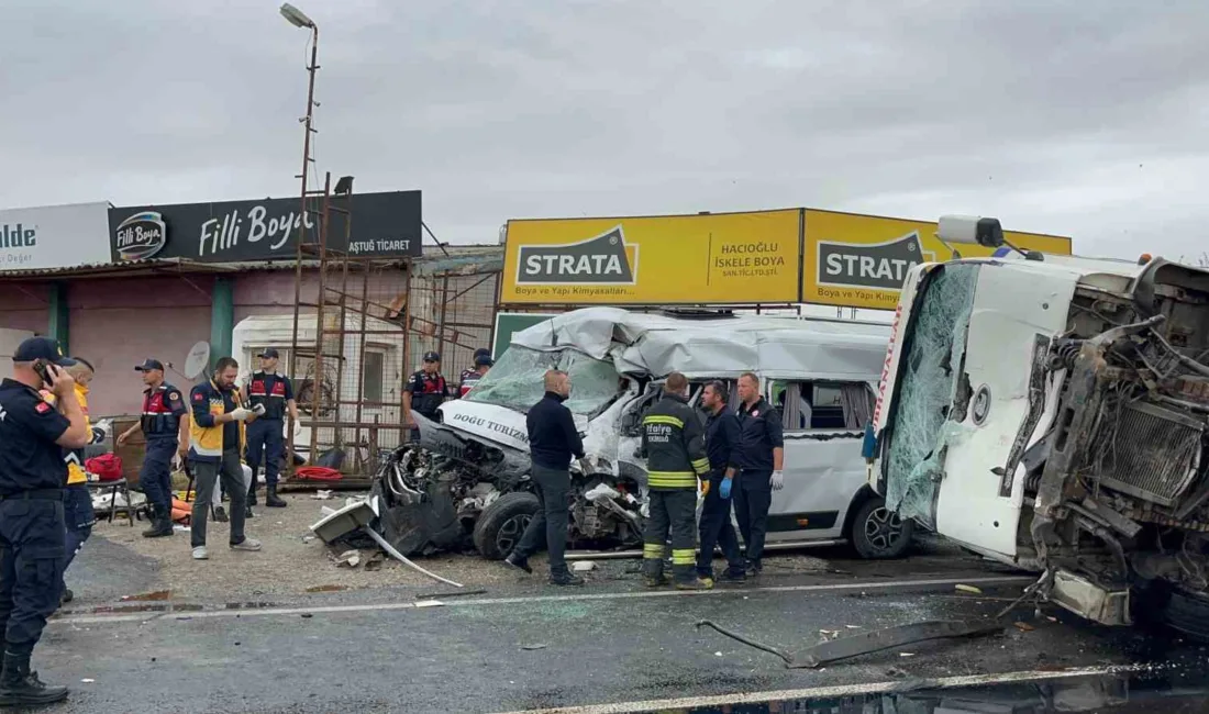 Tekirdağ’ın Ergene ilçesinde meydana gelen kazada hayatını kaybeden 3 kişinin