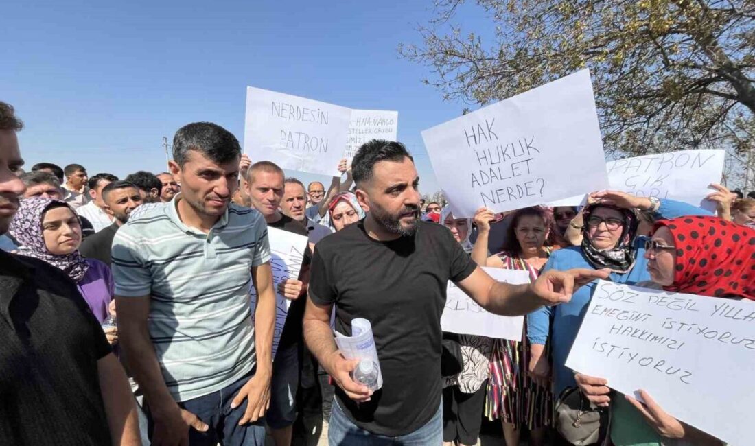 Tekirdağ’ın Ergene ilçesinde bir tekstil fabrikasından çıkarılan ve alacaklarını alamayan
