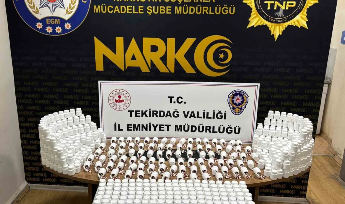 Tekirdağ’da yapılan narkotik uygulamalarında 151 şüpheliye adli işlem yapılırken, 7