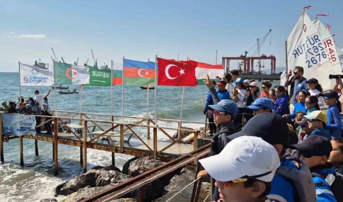 Tekirdağ’da düzenlenen 9. Uluslararası Süleymanpaşa Optimist Cup Yelken Yarışları, kıyasıya