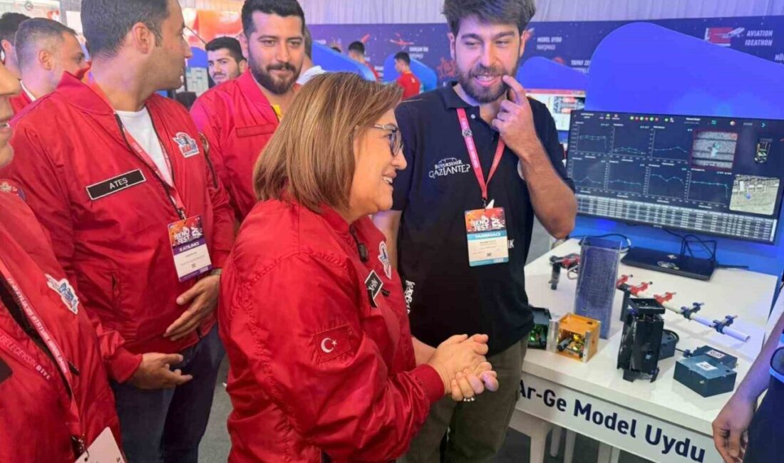 Gaziantep Büyükşehir Belediye Başkanı Fatma Şahin, TEKNOFEST 2025’in İstanbul ayağında
