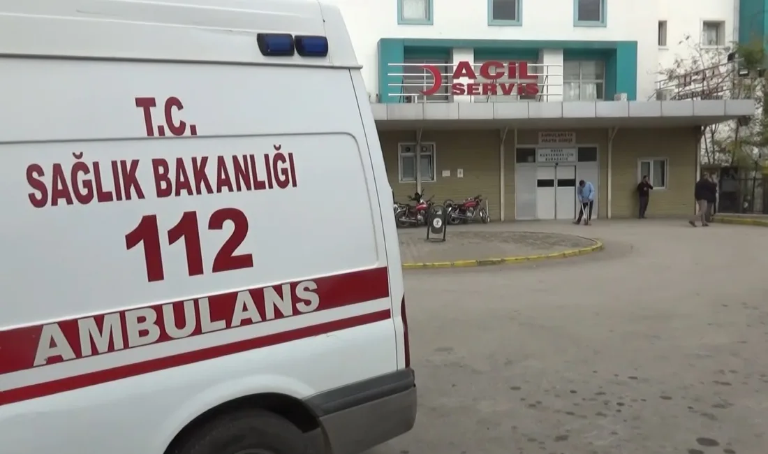 Gaziantep’te çatısını temizlemek için gittiği fabrikada yaklaşık 9 metre yükseklikten