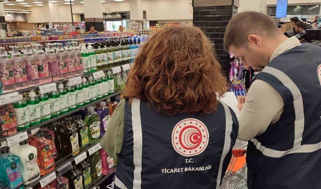 Ticaret Bakanlığı, ülke genelinde gıda ve market işletmelerine yönelik denetimler