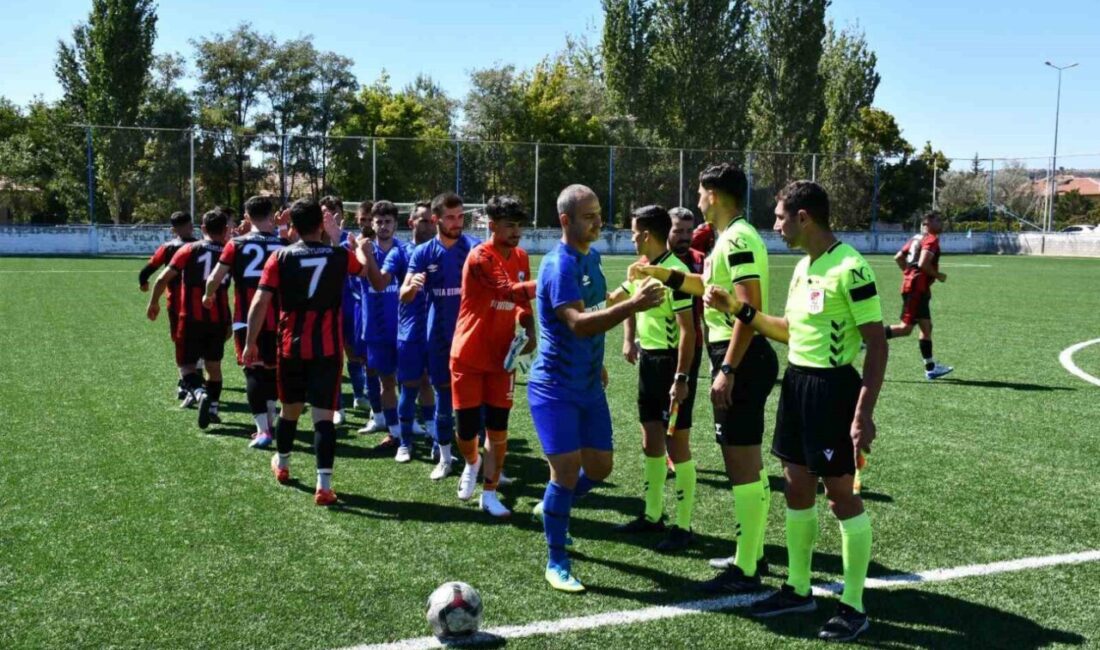 Kayseri 1. Amatör Küme 2025-2026 sezonunda Tomarza Belediyespor ile Buğdaylıspor’un