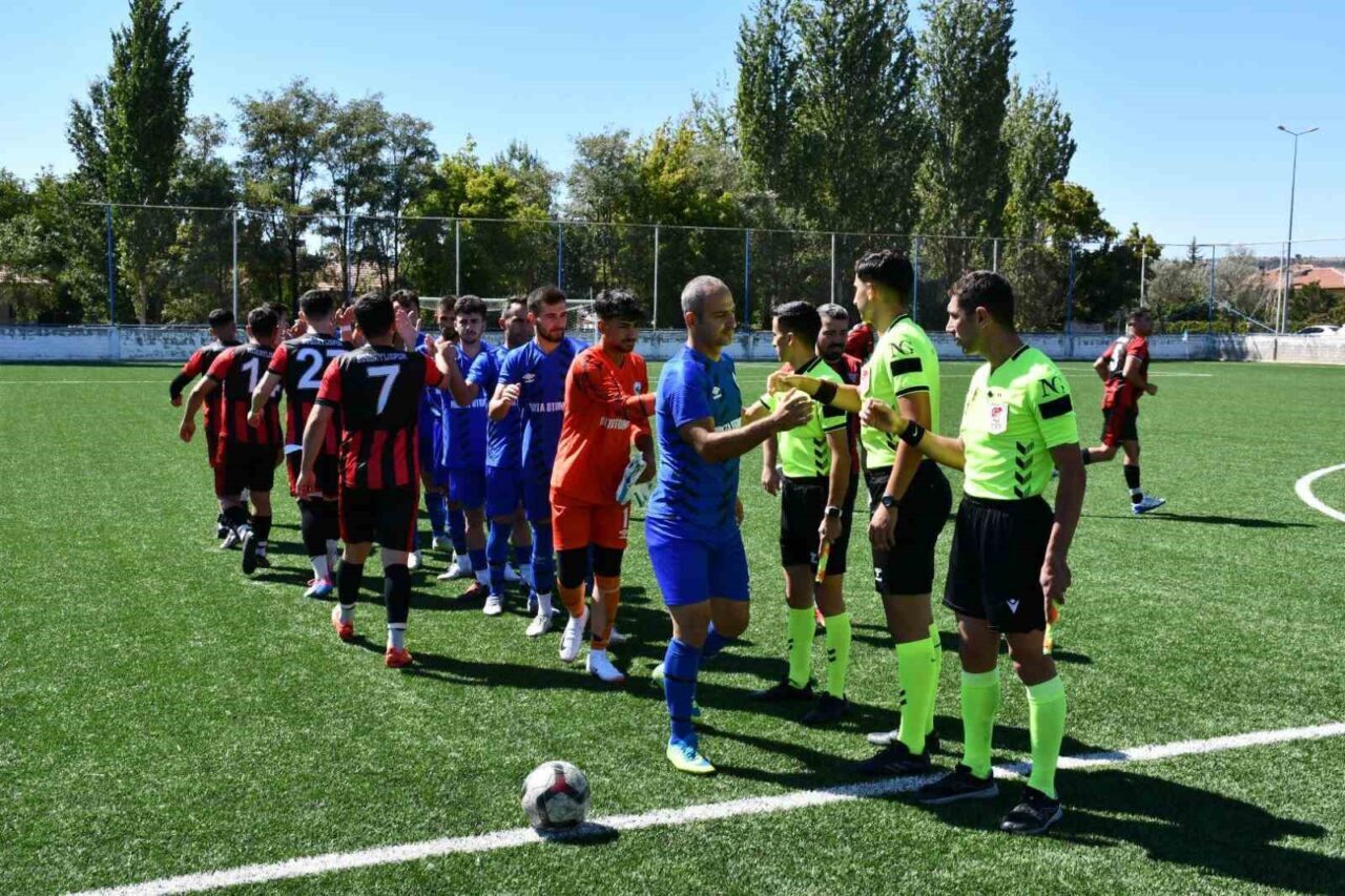 Kayseri 1. Amatör Küme 2025-2026 sezonunda Tomarza Belediyespor ile Buğdaylıspor’un