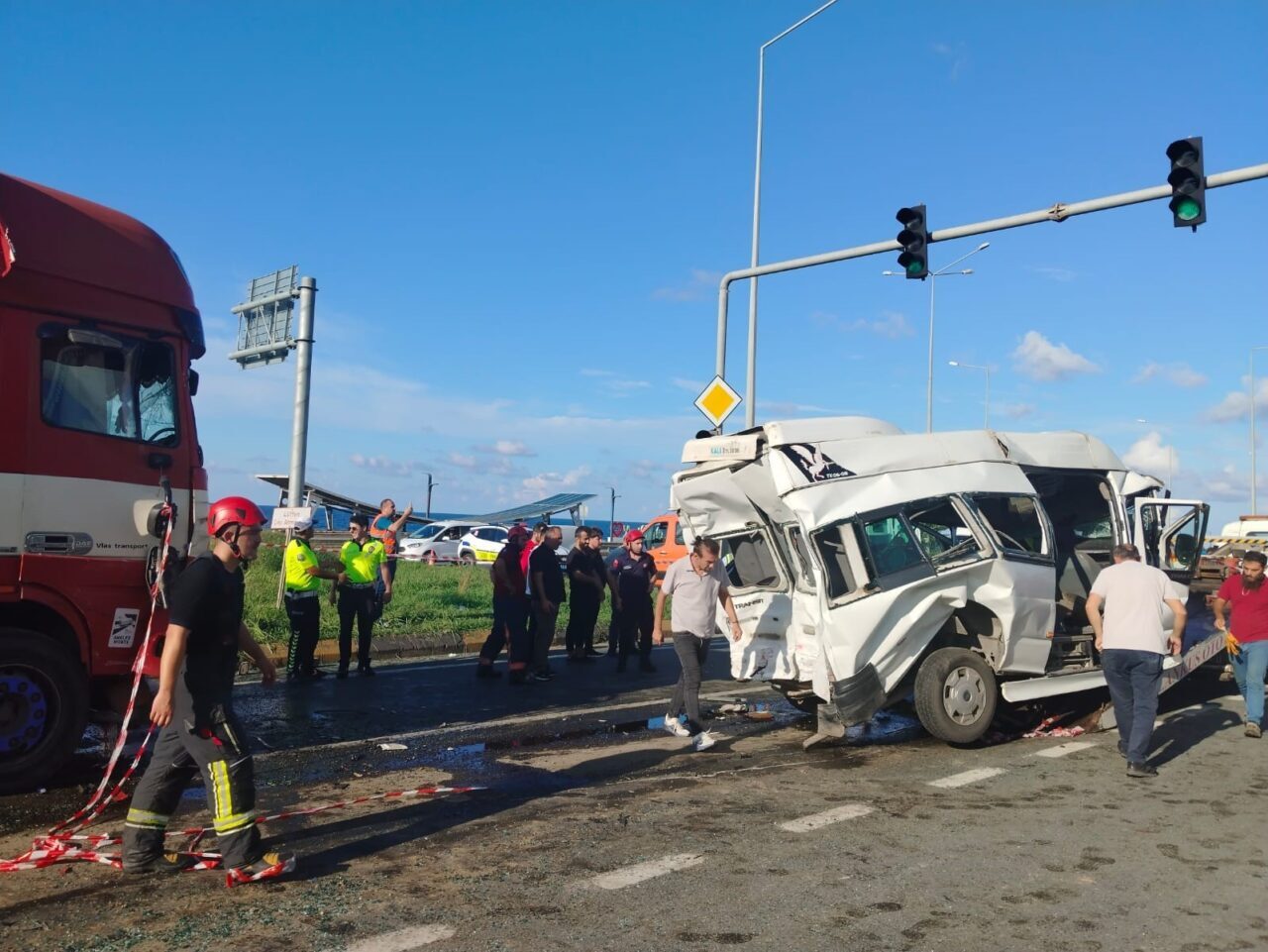 Trabzon’un Arsin ilçesinde bugün meydana gelen trafik kazasında ilk belirlemelere