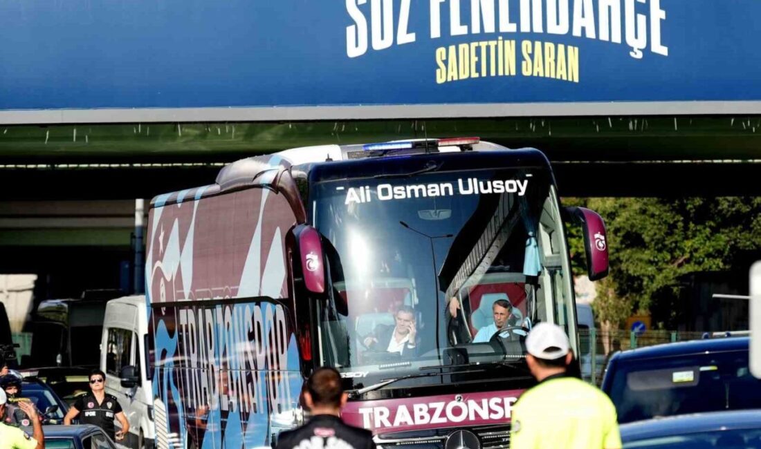 Trendyol Süper Lig’in 5. haftasında Fenerbahçe’ye konuk olacak Trabzonspor, stada