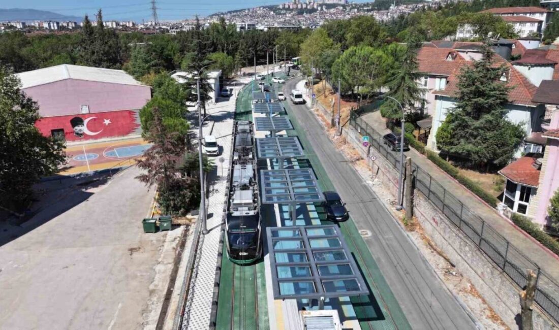 Kocaeli Büyükşehir Belediyesi’nin kademeli olarak hayata geçirdiği Alikahya Stadyum Tramvay