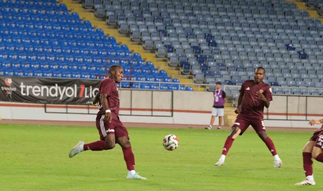 Trendyol 1. Lig’in 6. haftasında Atakaş Hatayspor, Mersin’de oynanan karşılaşmada