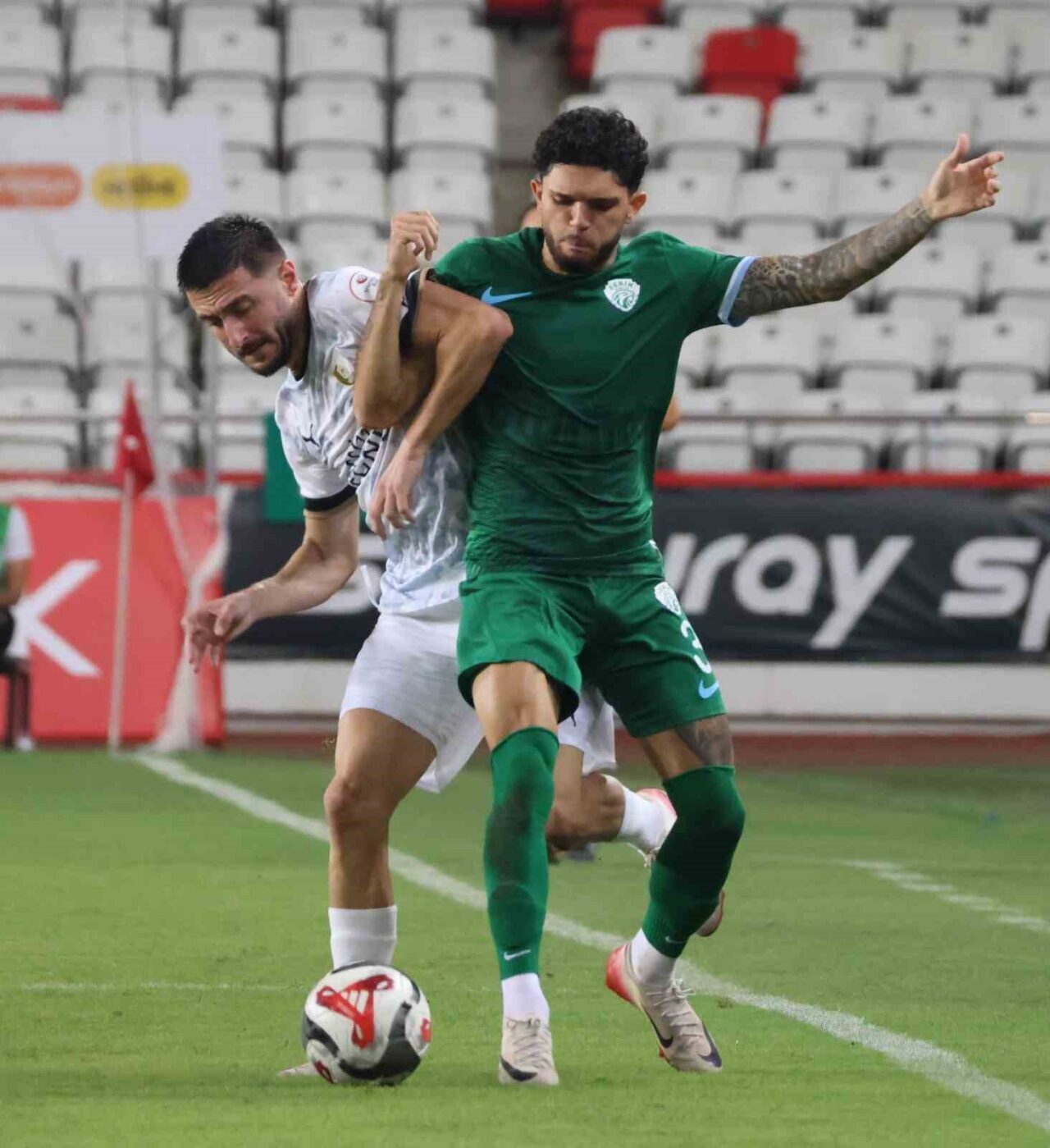 Trendyol 1. Lig’in 4. haftasında Serik Spor, sahasında karşılaştığı Bodrum