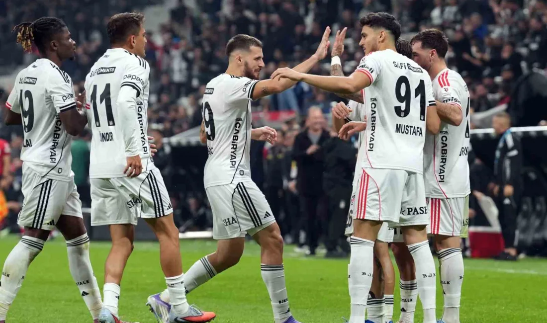 Trendyol Süper Lig’in 7. haftasında Beşiktaş, konuk ettiği Kocaelispor’u 3-1