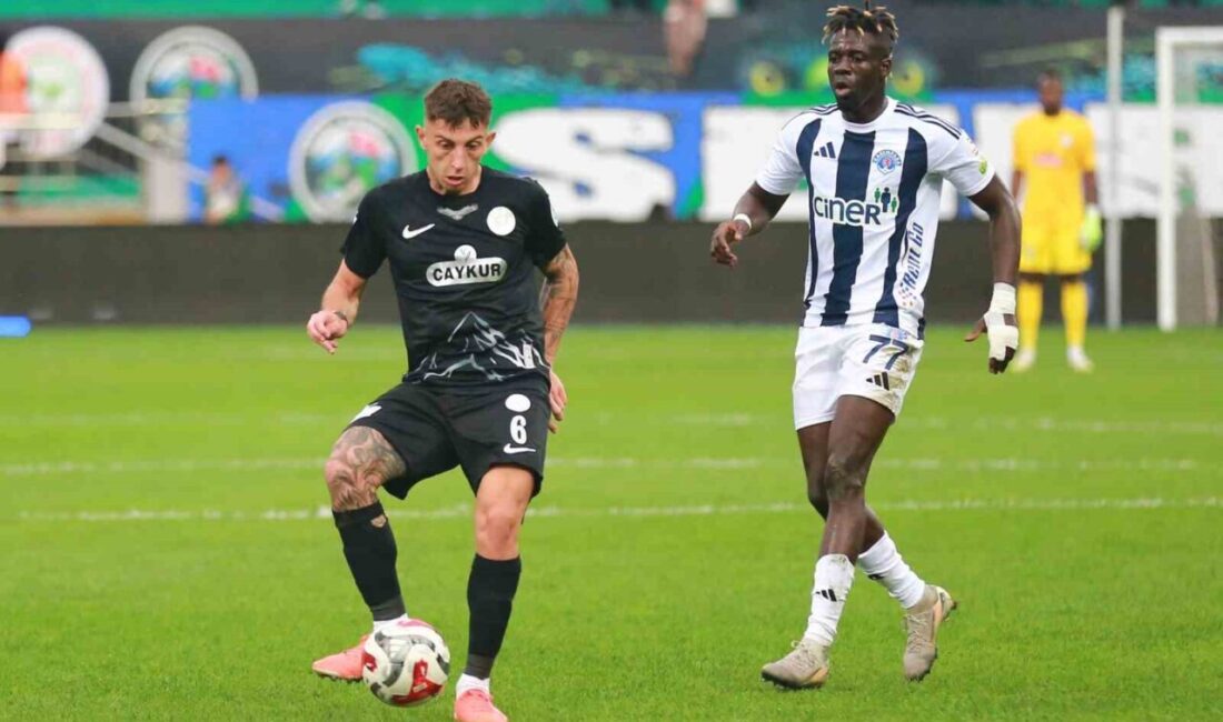 Trendyol Süper Lig’in 7. haftasında Çaykur Rizespor, sahasında Kasımpaşa ile