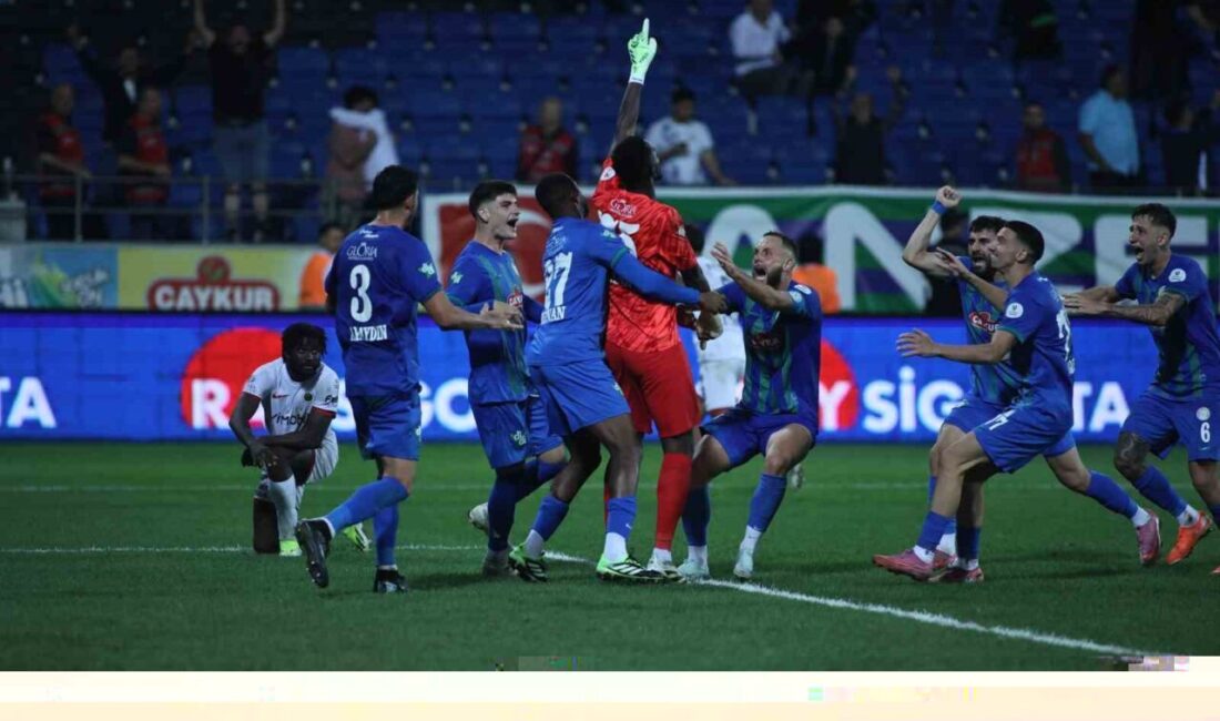 Trendyol Süper Lig’in 5. haftasında Çaykur Rizespor sahasında karşılaştığı Gençlerbirliği’ni