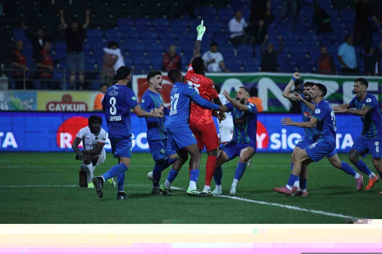 Trendyol Süper Lig’in 5. haftasında Çaykur Rizespor sahasında karşılaştığı Gençlerbirliği’ni