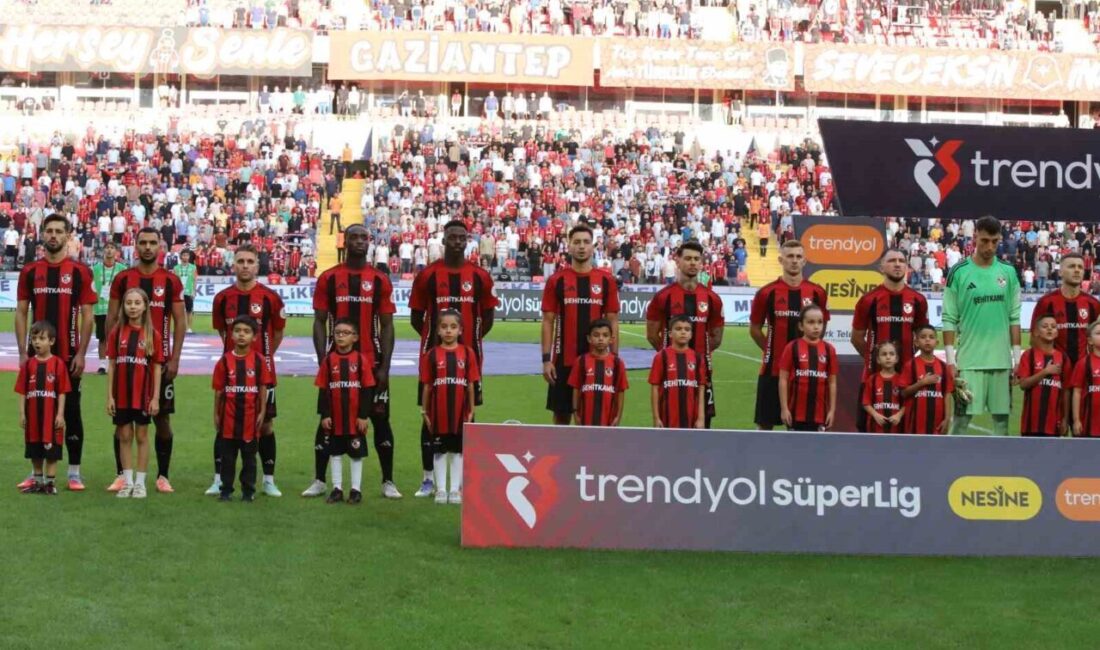 Trendyol Süper Lig’in 7. haftasında Gaziantep FK, sahasında Samsunspor ile