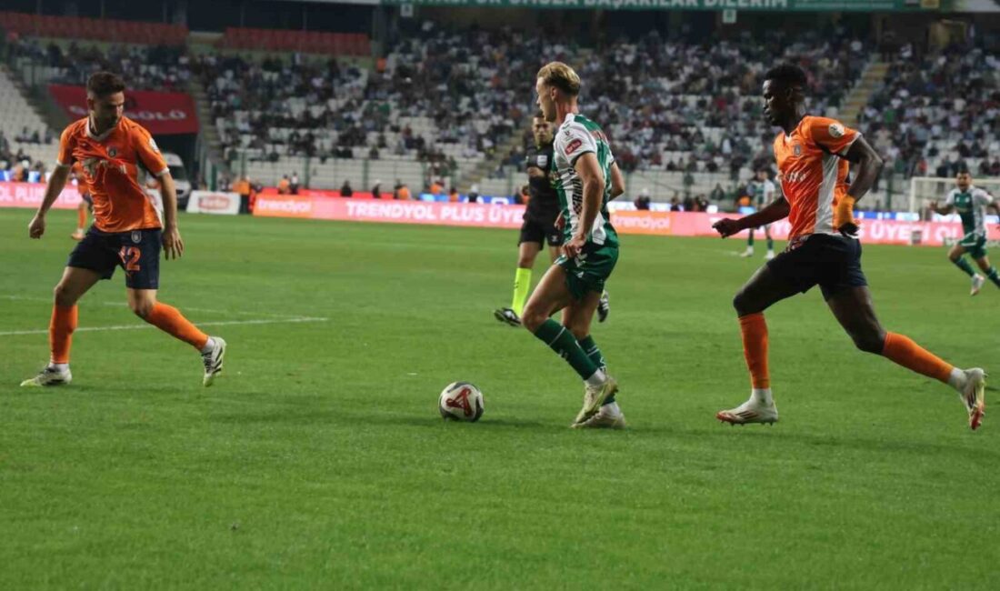 Trendyol Süper Lig’in 7. haftasında Konyaspor, sahasında karşılaştığı RAMS Başakşehir’i