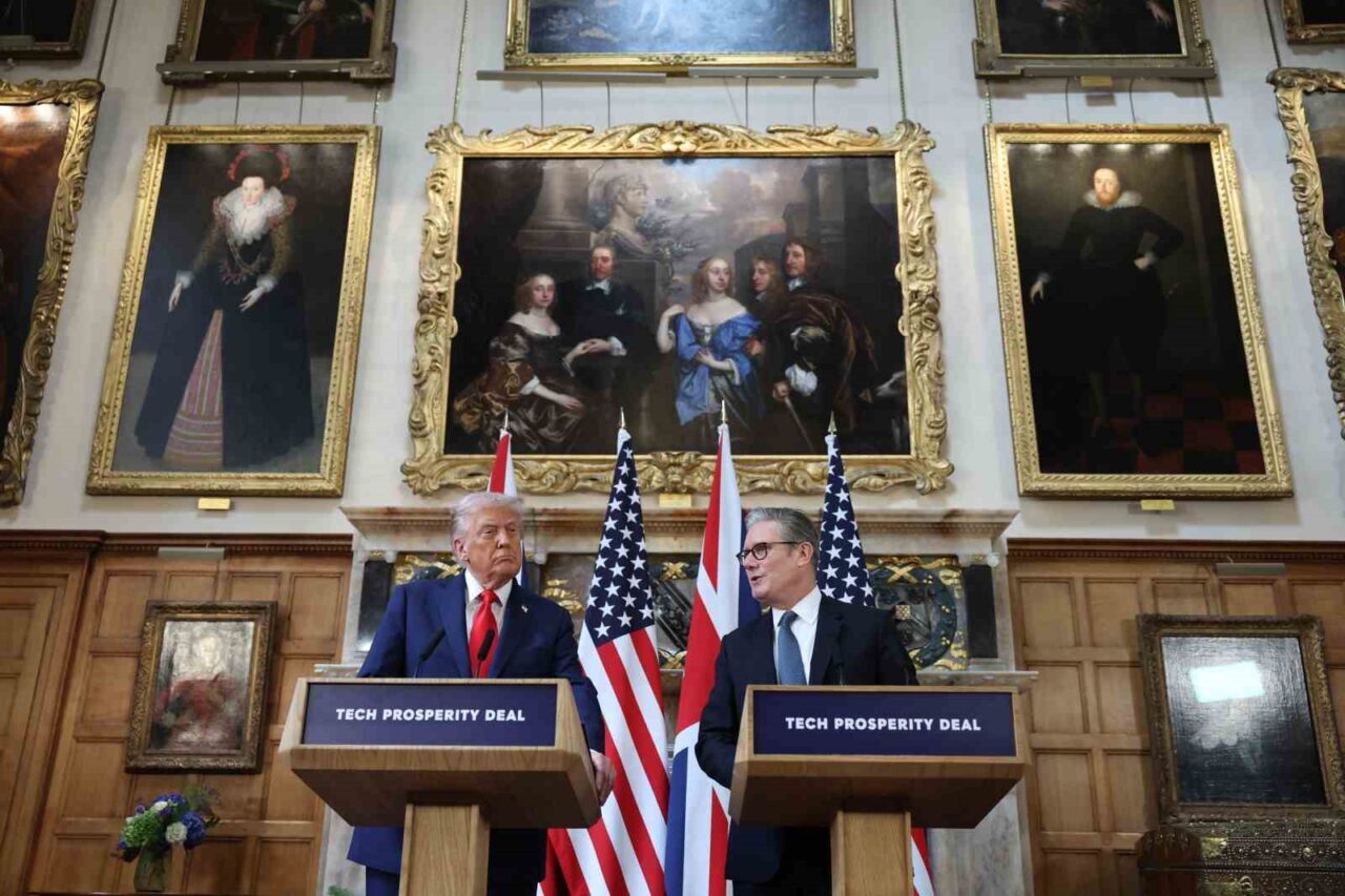 ABD Başkanı Donald Trump, İngiltere Başbakanı Keir Starmer ile gerçekleştirdiği