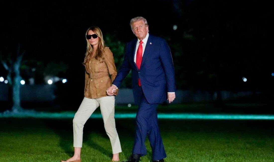 ABD Başkanı Donald Trump, resmi ziyarette bulunduğu İngiltere dönüşünde Air