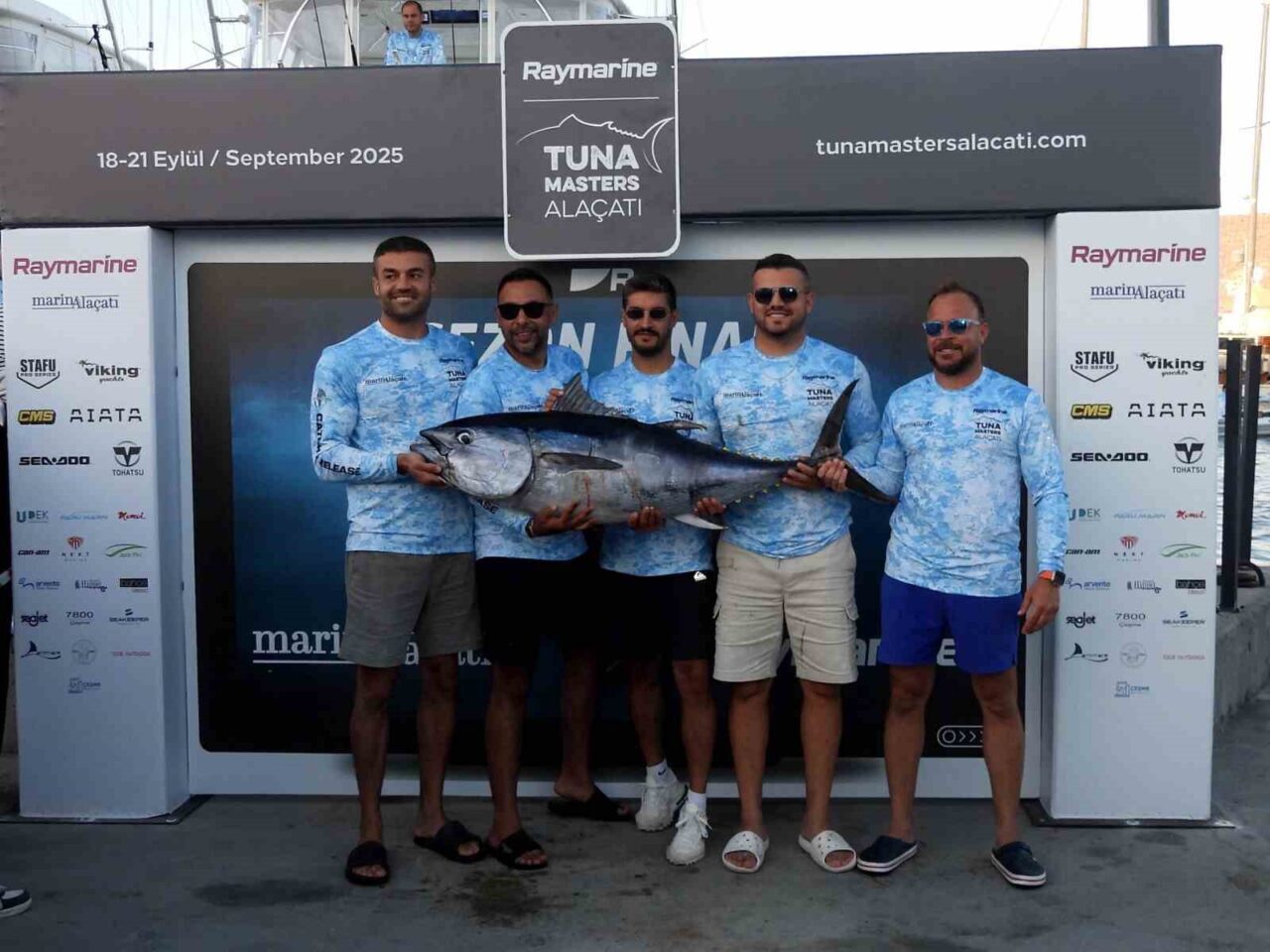 İZMİR (İHA) – İzmir’in Çeşme ilçesinde düzenlenen Raymarine Tuna Masters
