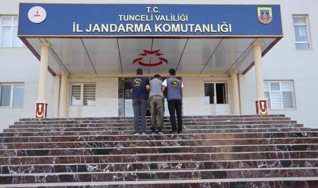 Tunceli jandarma ekipleri tarafından yapılan çalışmada, aranan 2 şüpheli yakalandı.