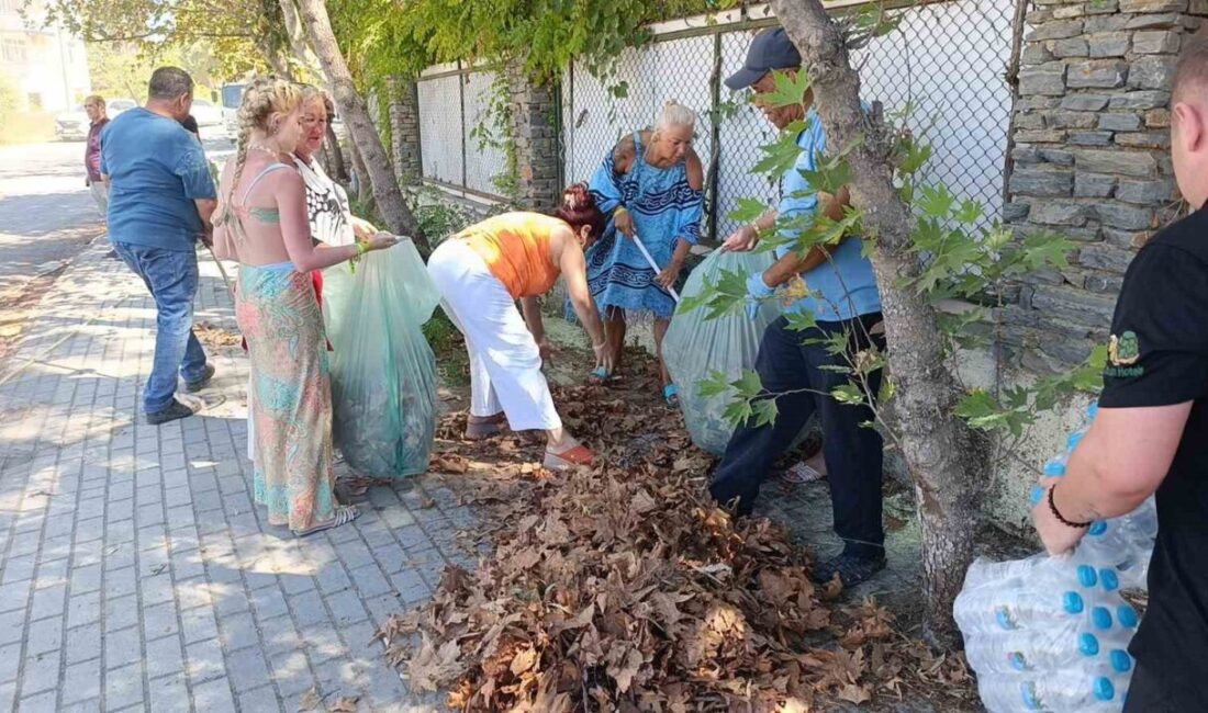 Antalya’nın Manavgat ilçesinde makilik alanda çıkan yangının ardından tatil yaptıkları