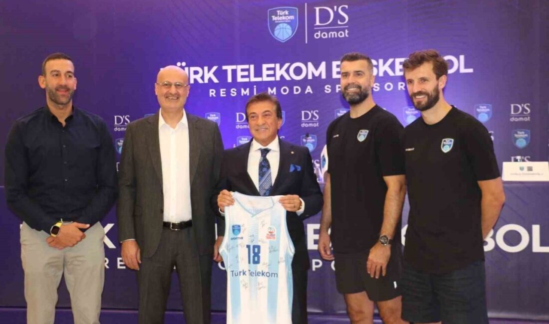 Türk Telekom Erkek Basketbol Takımı ile D’S damat arasında sponsorluk