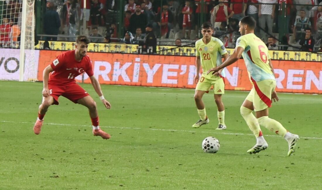 A Milli Futbol Takımı, 2026 FIFA Dünya Kupası elemelerinde İspanya’ya