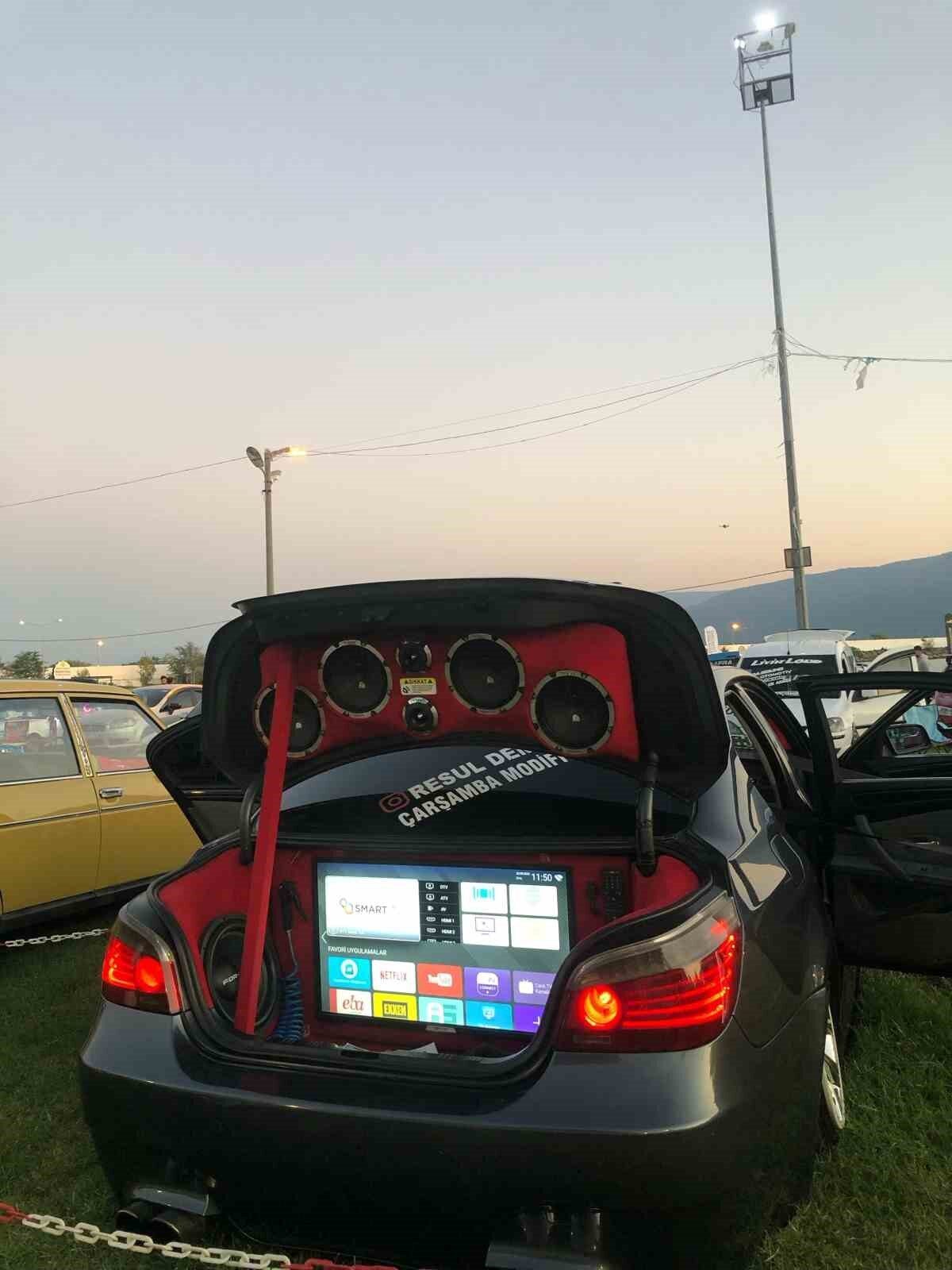 Samsun’da kaporta ustası Resul Demiroğlu’nun 700 bin TL harcayarak modifiye