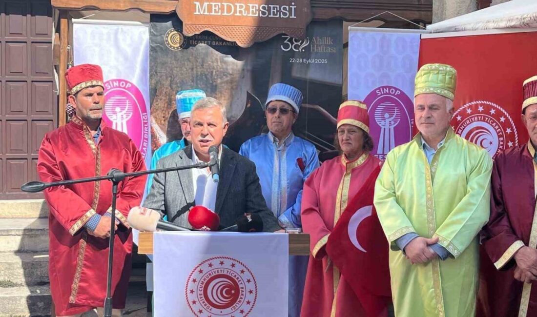 Sinop’ta 38. Ahilik Haftası, mehteran eşliğinde yürüyüş ve çeşitli etkinliklerle