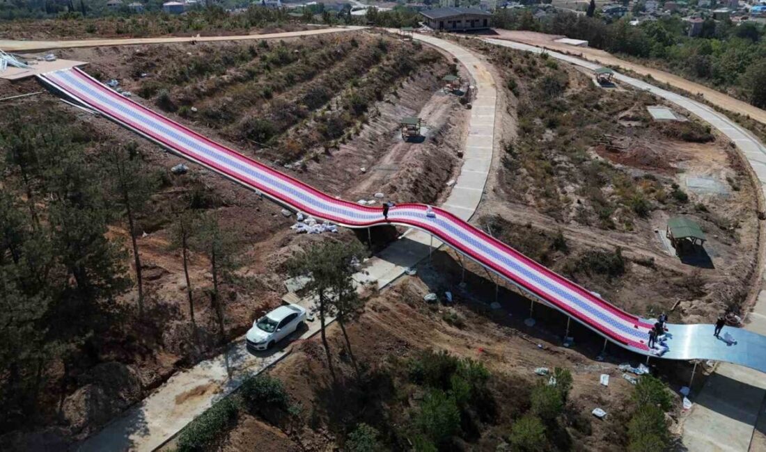 Gebze Belediyesi, Pelitli Bayrak Tepe Mesire Alanı’na Türkiye’nin en büyük